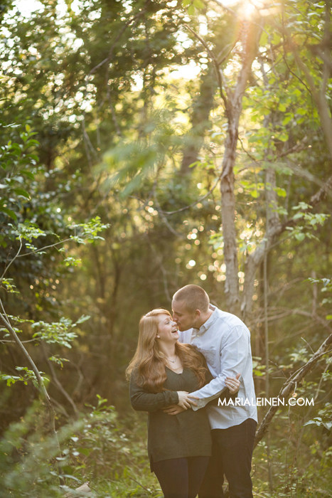 north texas engagement session
